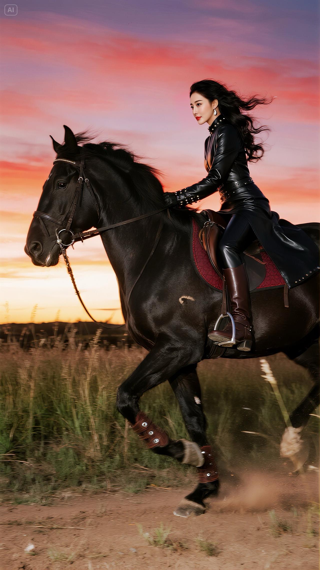 带马🐎的古诗词

匹马当年朔漠行，短衣射虎气纵横。
——清·严遂成《李牧祠下怀