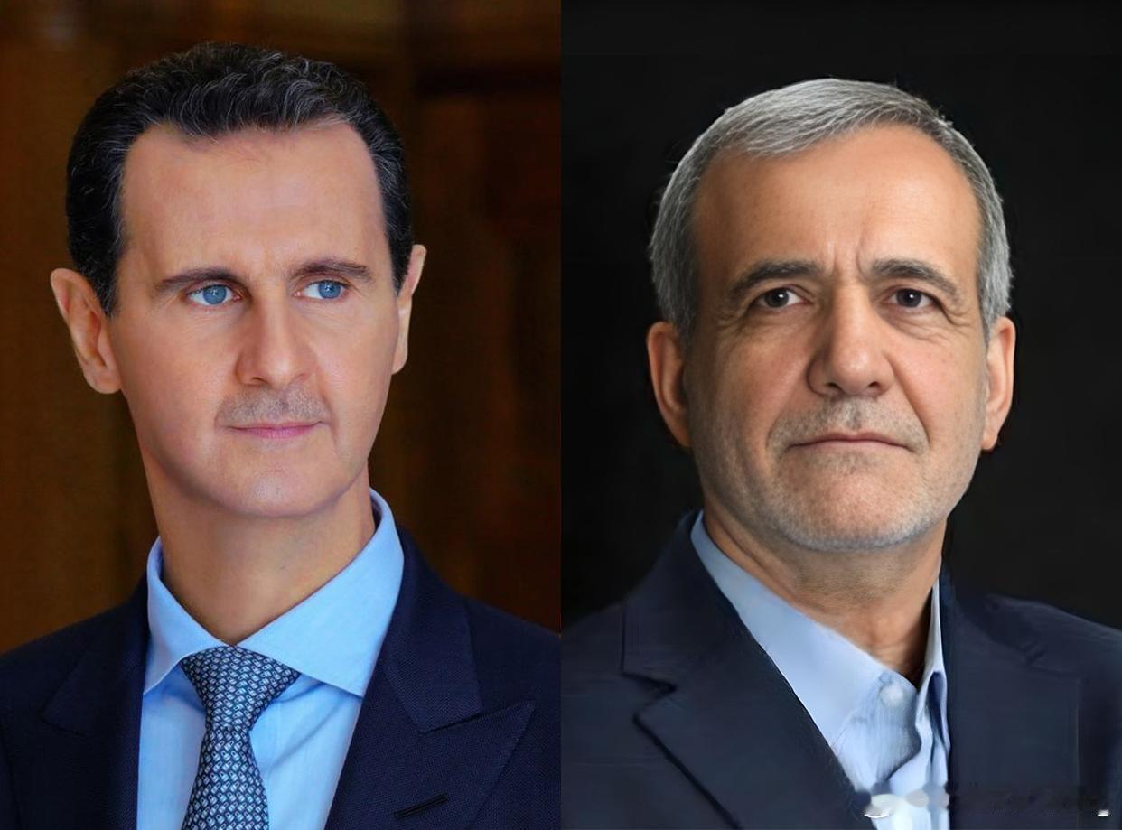 当地时间12月2日，伊朗总统佩泽希齐扬与叙利亚总统巴沙尔·阿萨德通话！伊朗愿意向