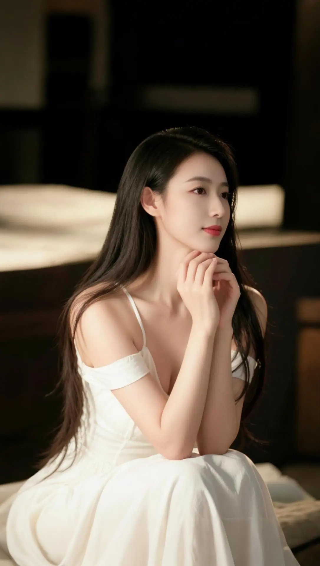 AI丰腴柔美写真 ai创作