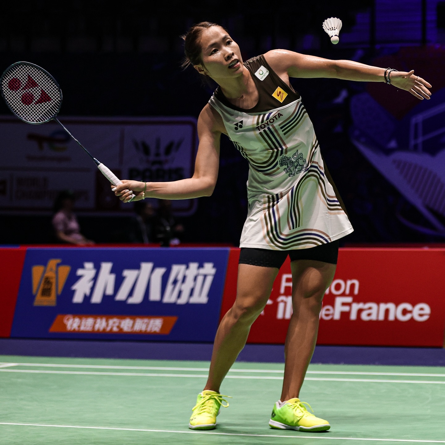 因达农🇹🇭 21-16、21-12 🇺🇸张蓓雯半决赛对手：安洗莹🇰🇷