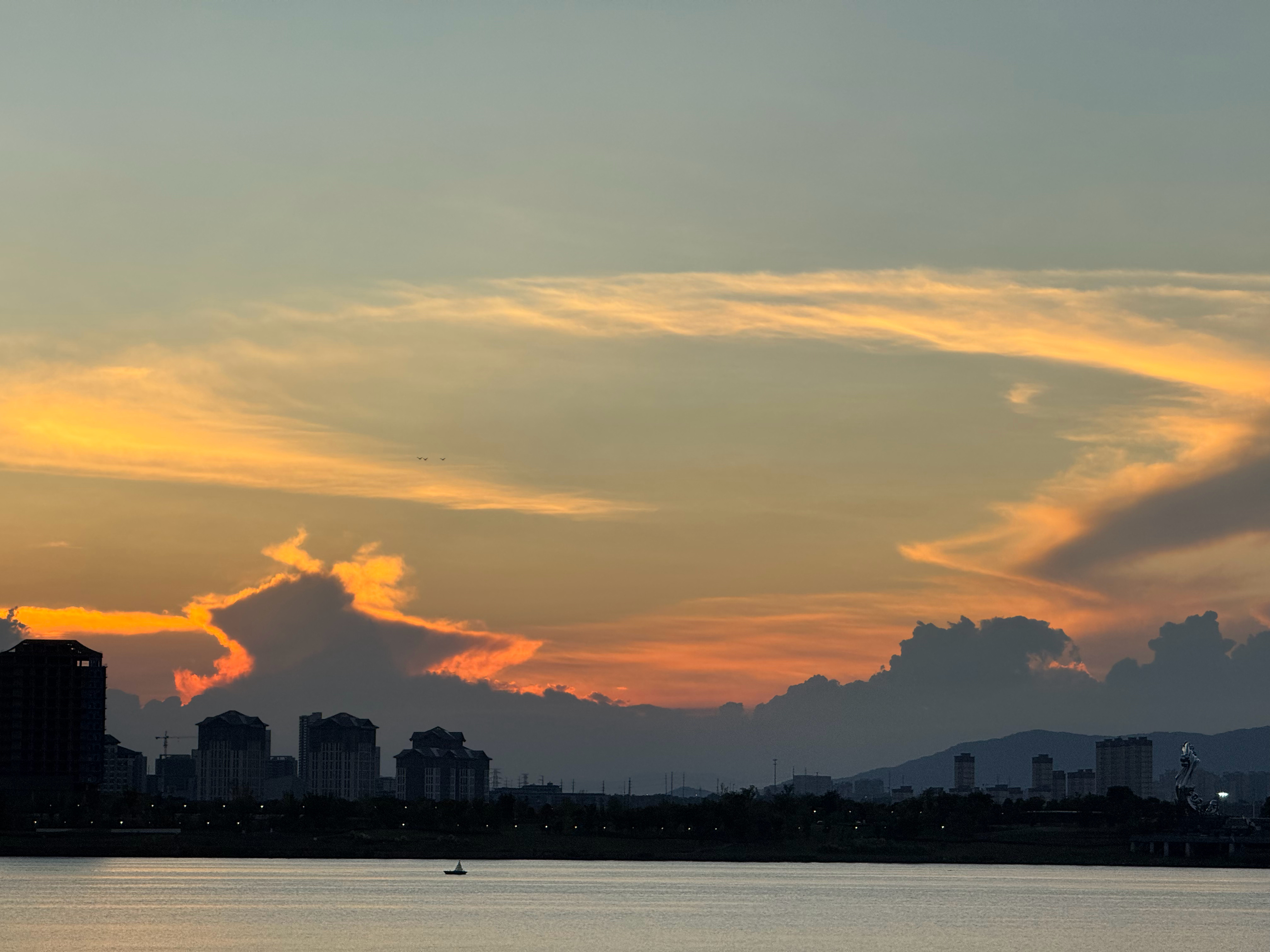 周四、夕阳、烧烤[doge] ​​​