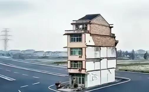 2003年，上海钉子户放出狠话：“没有六套房加一个亿，你们休想让我搬走！”为此，