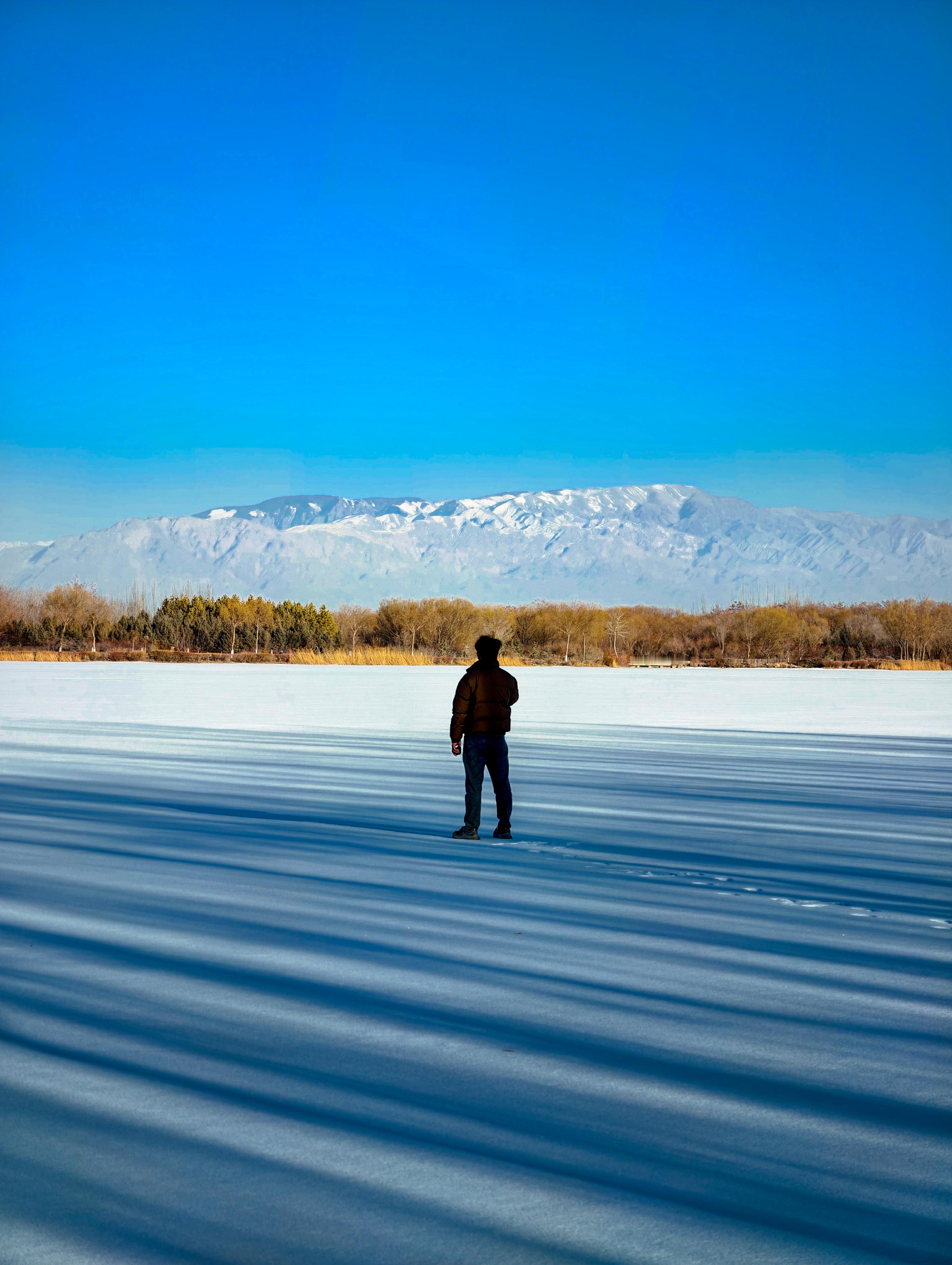 早上好今年有计划看雪山吗？🏔️ 张掖