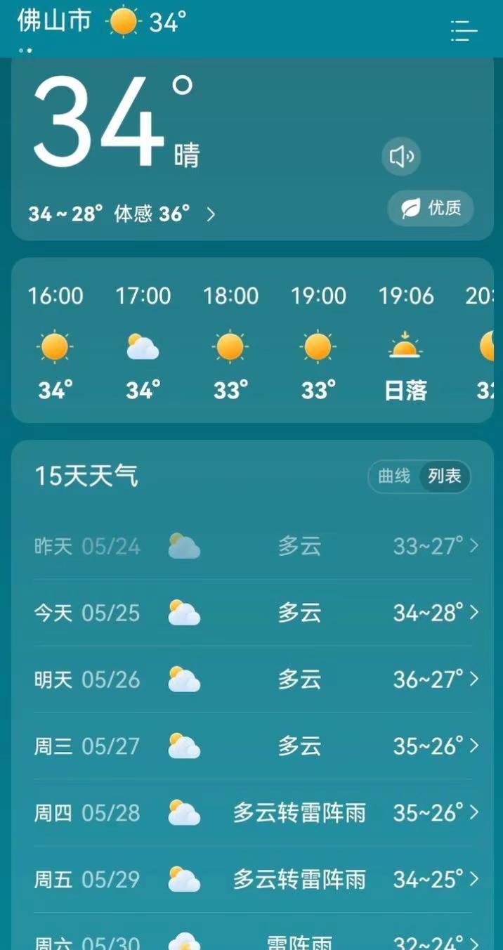 好热，要融化了😭😭。广东高温 实时天气追踪 广东高温