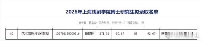 黄晓明拟录取上戏博士去年考失败之后他看得很开，直接说明年继续努力，放下明星架子认