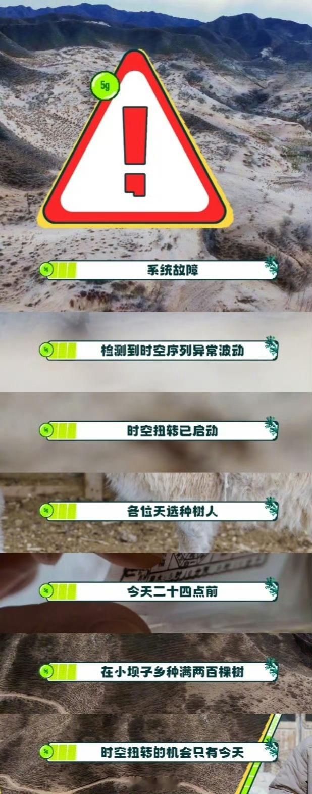 内娱综艺最硬核任务4小时内要种完200棵树，种不完全员喜提“2005永久居住证”