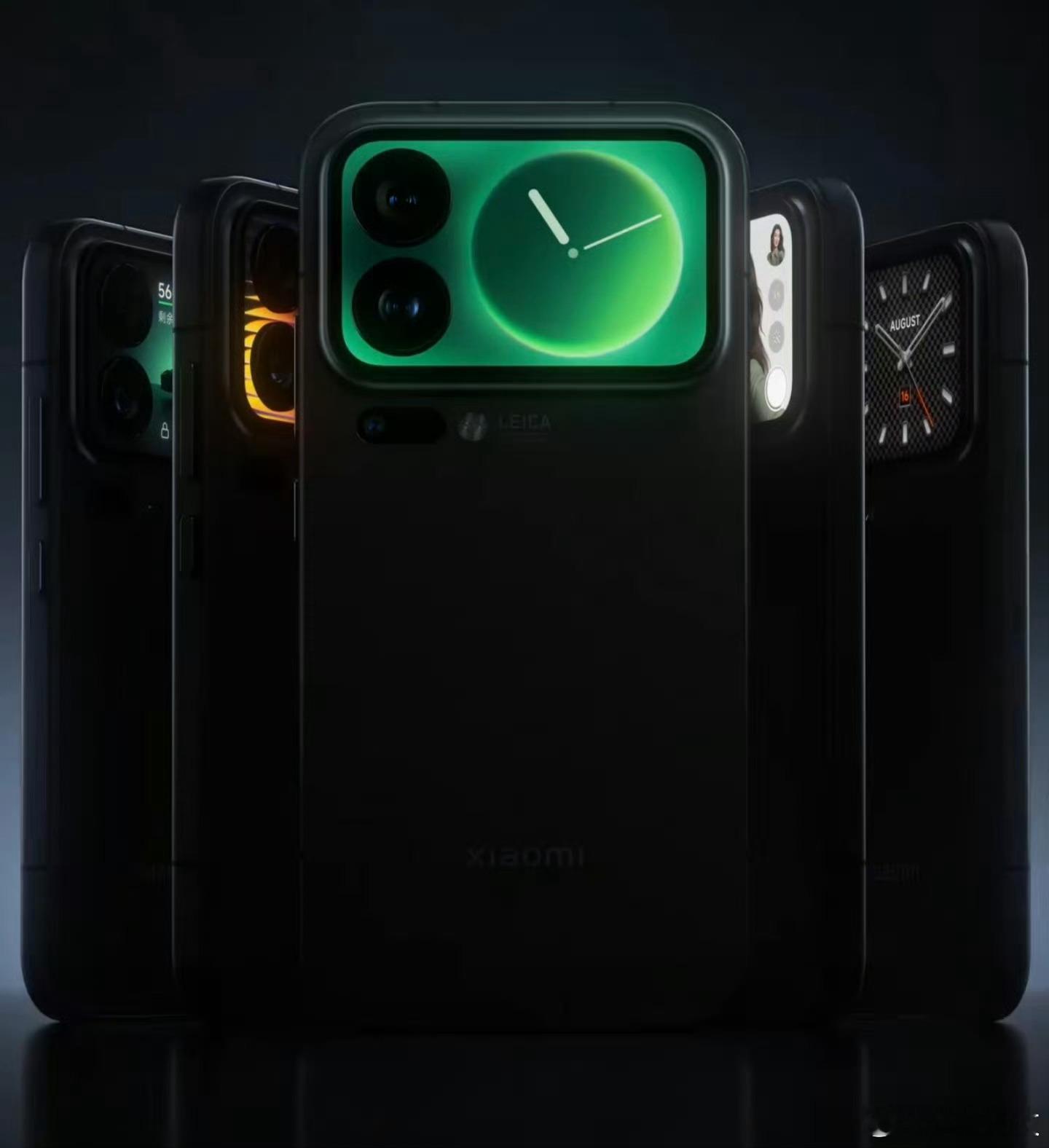 iPhone17没有的背屏在小米17Pro上之前刷到iPhone17背屏爆料时眼