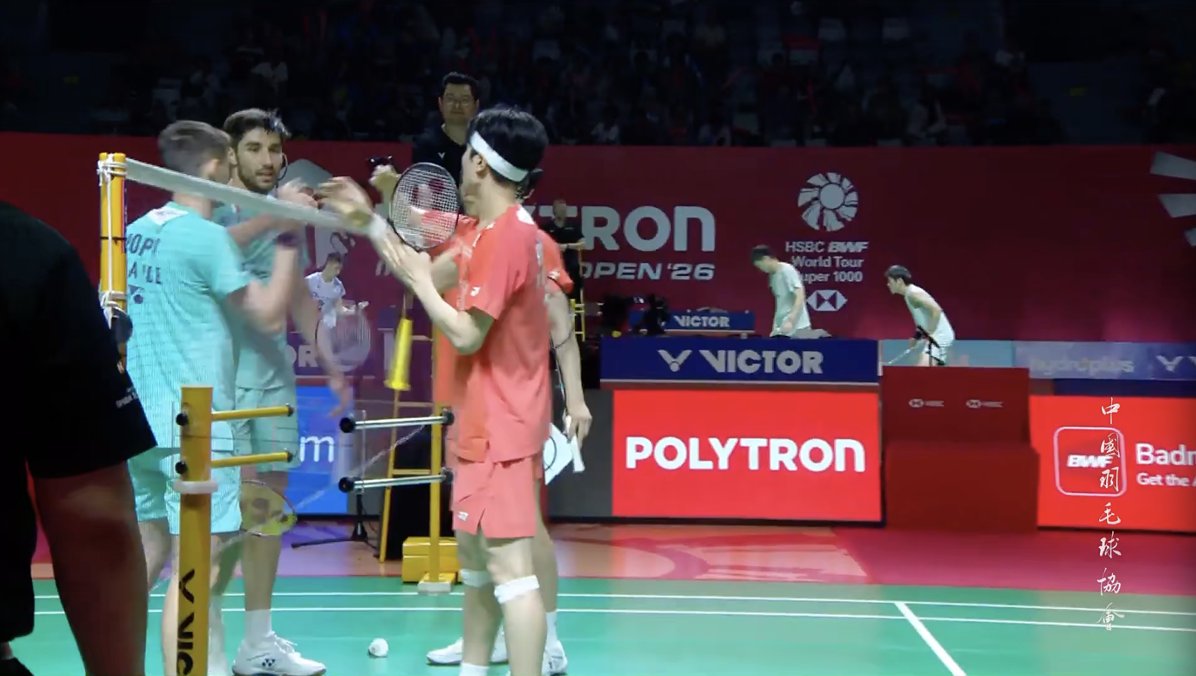 徐承宰/金元浩🇰🇷 21-17、21-17 🇫🇷小波波夫/大波波夫下轮对