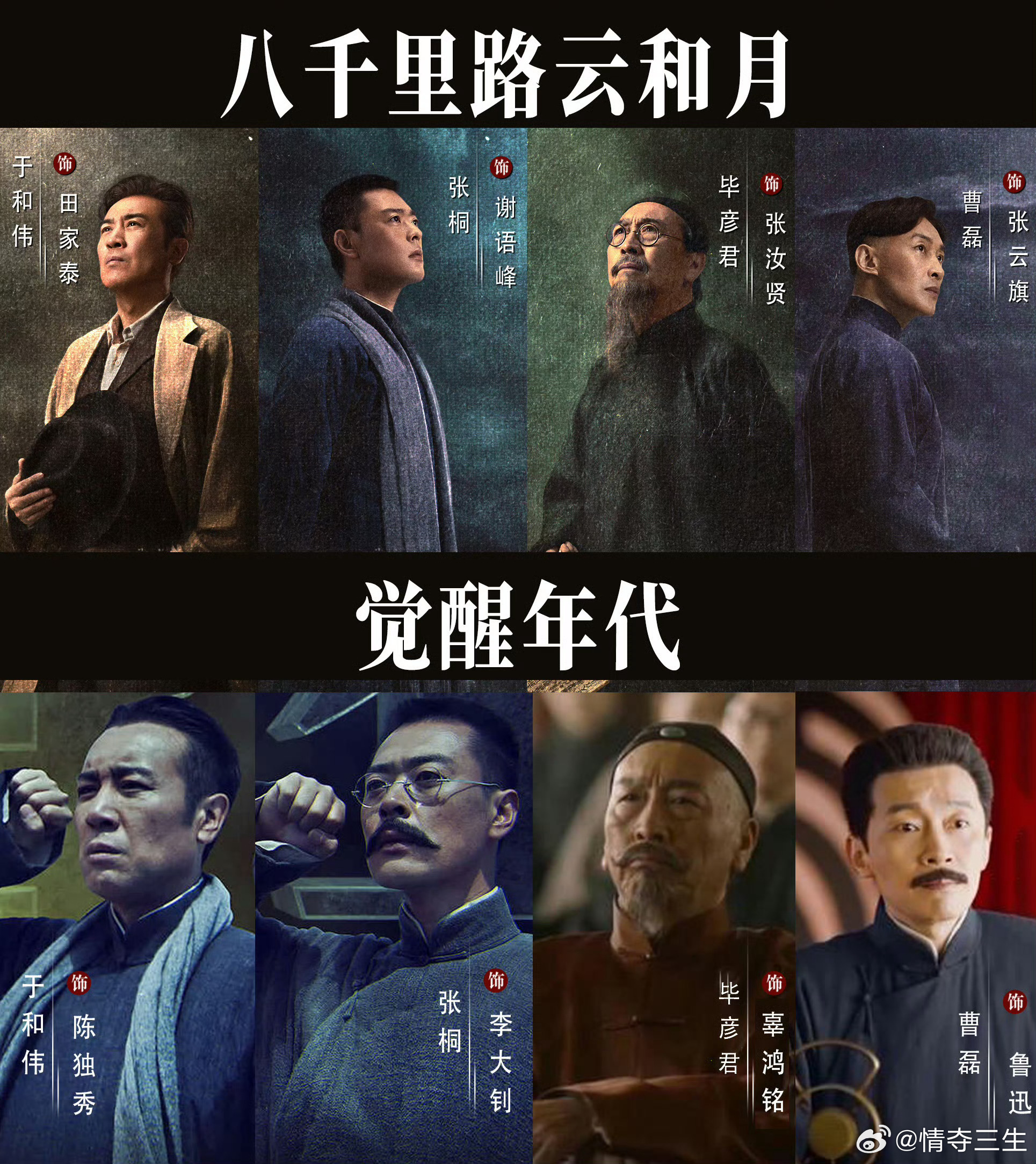 DNA动了！《觉醒年代》亲儿子剧来了✨张永新导演+原班制作团队全回归于和伟、张桐