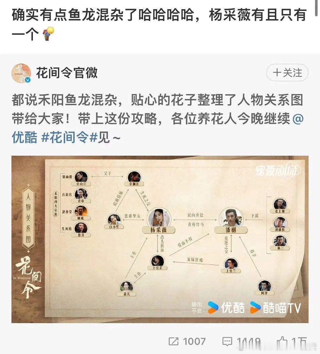 花间令这官博开除官配了，鞠婧祎的所有角色，不都是演她自己么，怎么好意思吹演技的 