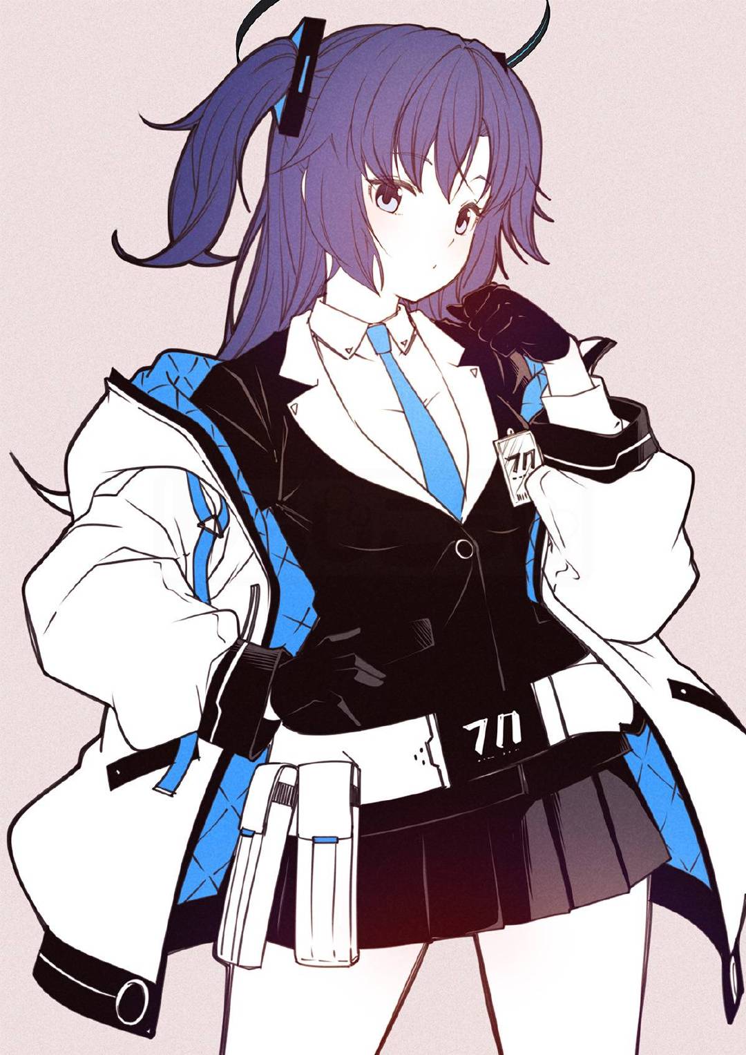 早濑优香——碧蓝档案——画师: こうじ@ 冬コミ新刊委託中，网页链接