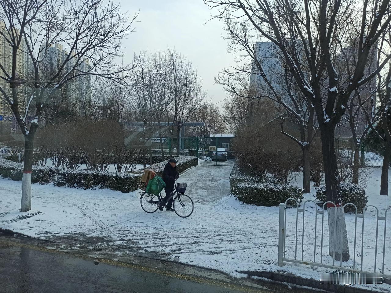 冬日的太原，总是给人一种宁静而又神秘的感觉。雪花在昨夜悄然落下，给这座古老的城市
