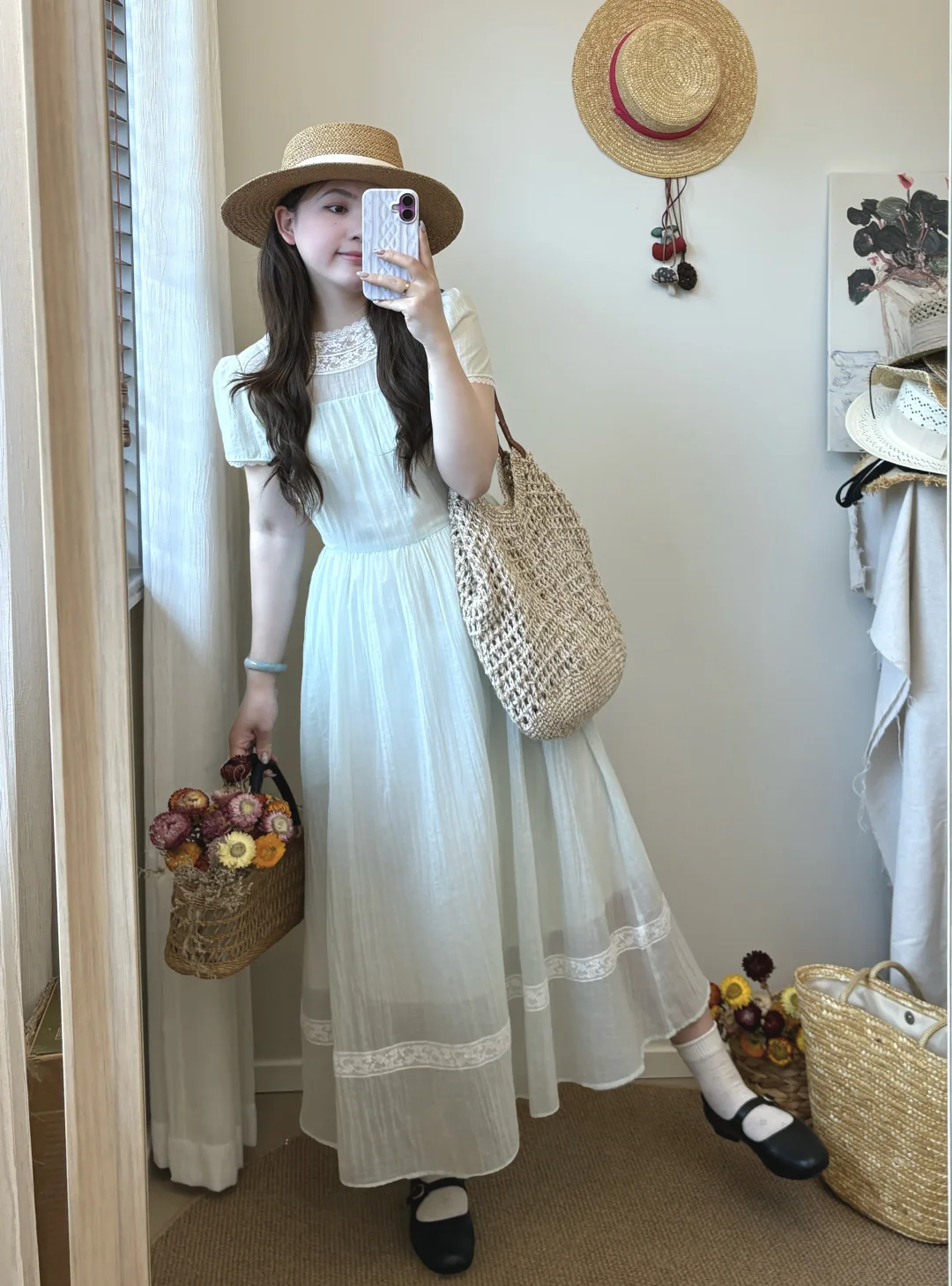 👗宫廷式连衣裙好漂亮～