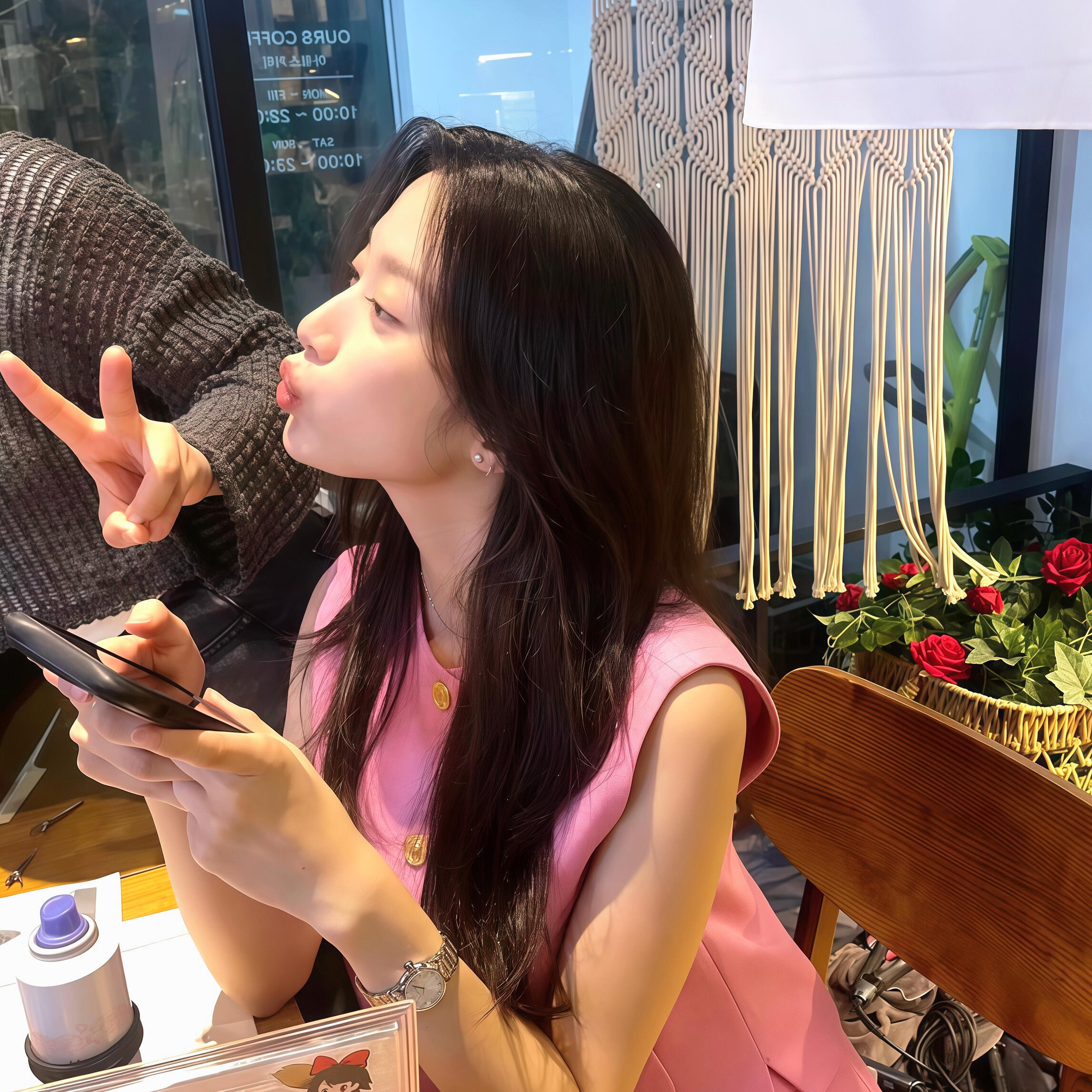 𝙒𝙚𝘾𝙝𝙖𝙩 ｜文佳煐明星头像氛围感头像精选女头 