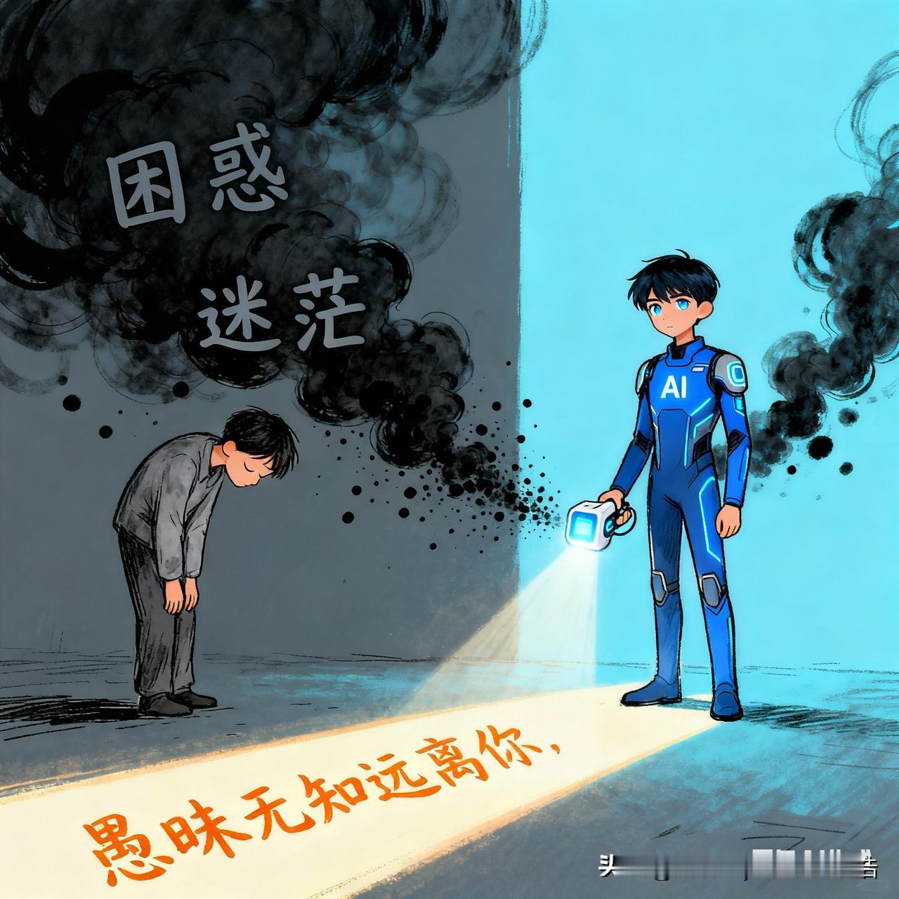 当你开始使用AI的时候，愚昧和无知就在远离你！

1、我们自己就不要再瞎折腾了，