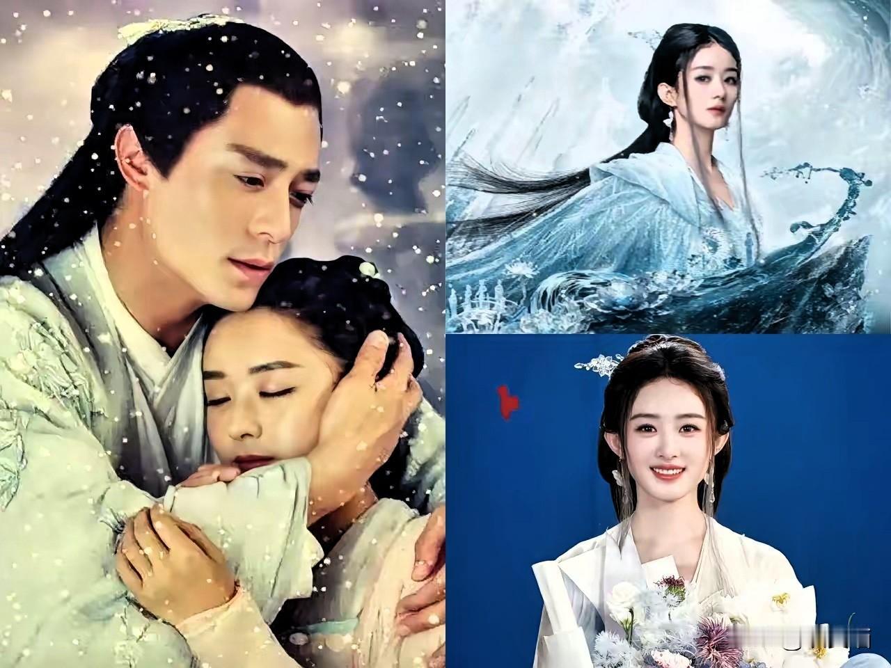 我敢说，
霍建华刷到赵丽颖《逍遥》的海报，指定得嘴角咧到耳根！

当年《花千骨》