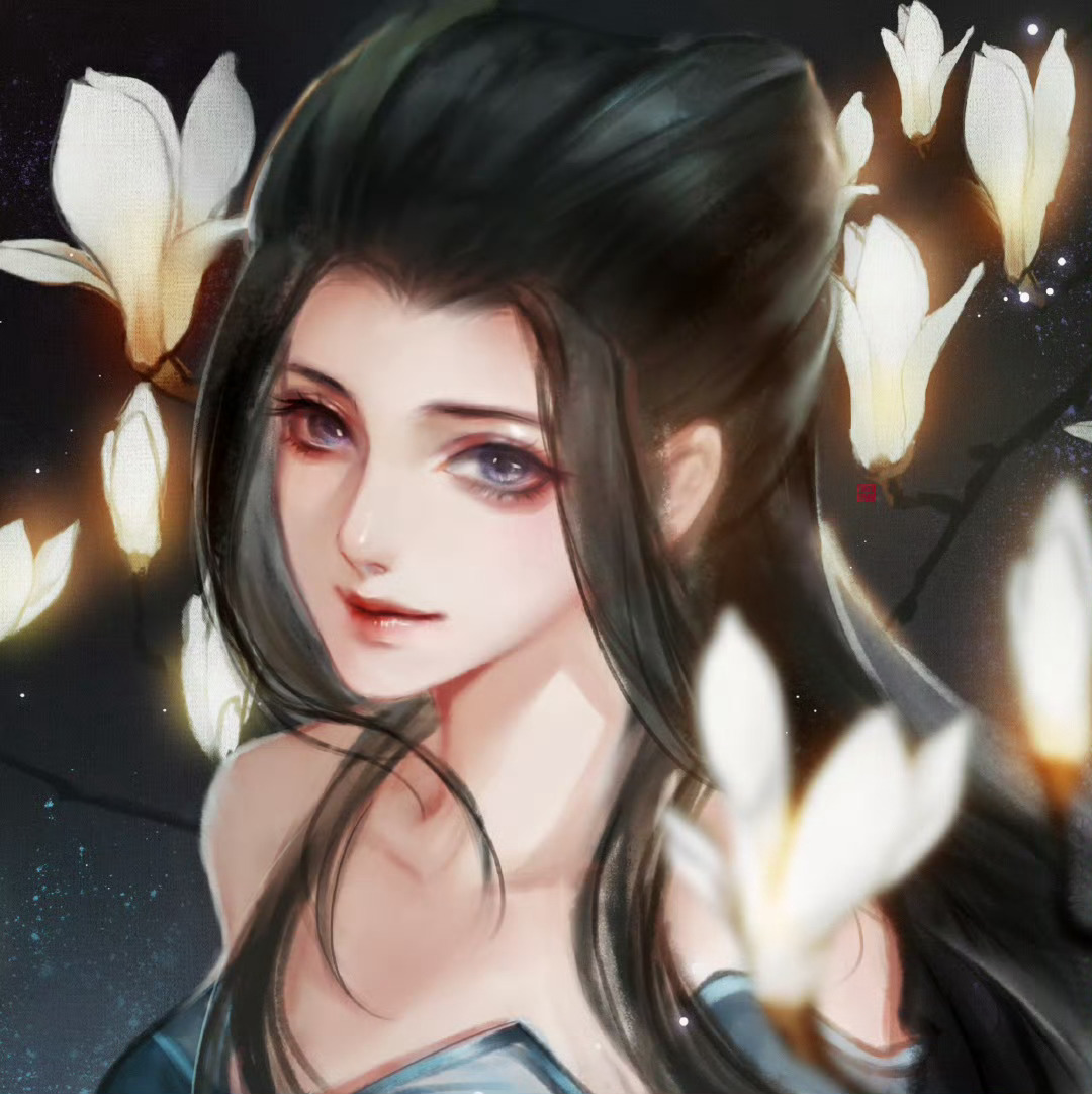 焰灵姬1124生日快乐 天行九歌焰灵姬焰灵姬玉兰凝露清如水，桃花映妆艳若霞。寒眸
