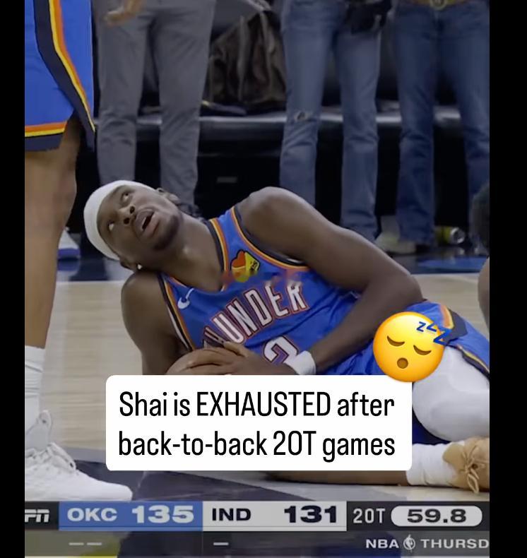 雷霆又又又加时 亚历山大be like： ​​​