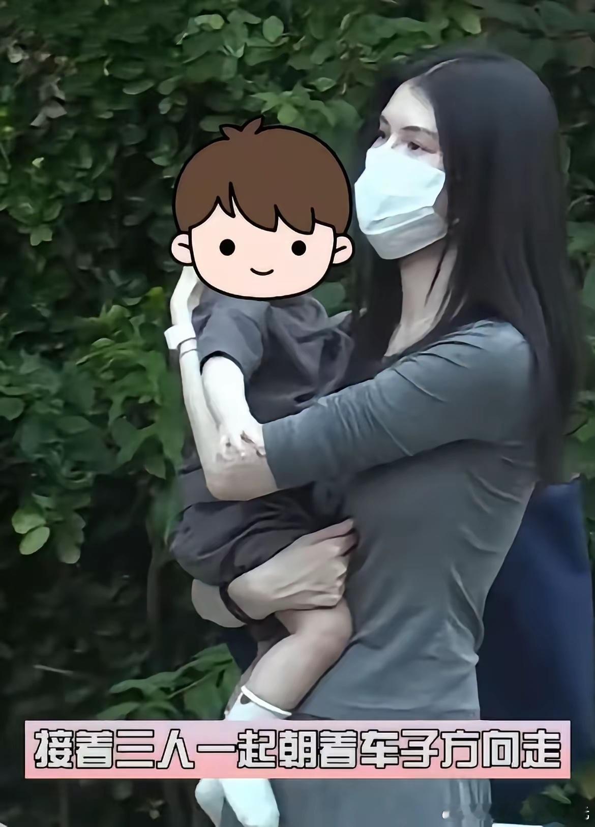 陈伟霆何穗一家三口同框 媒体拍到陈伟霆、何穗带着儿子小Win外出，画面充满烟火气