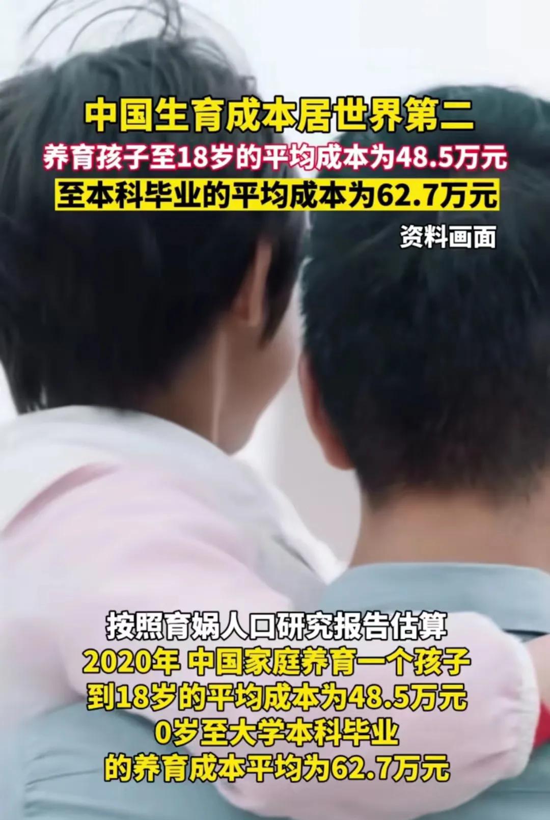 终于理解国内年轻人为什么不想要孩子了？
你以为大学毕业就完事了？
找对象订婚结婚
