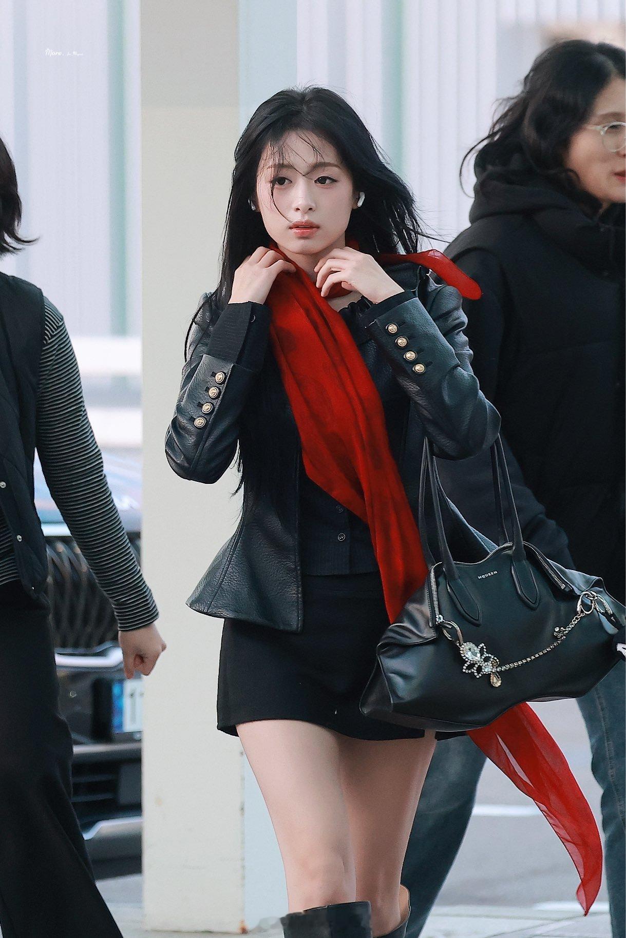 机场穿搭今天的郑雅譞 