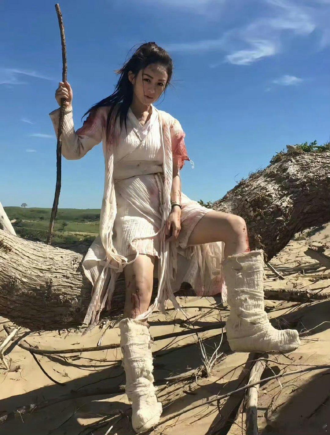 赵丽颖楚乔传城墙爆破花絮赵丽颖申请出战什么叫祖师爷 