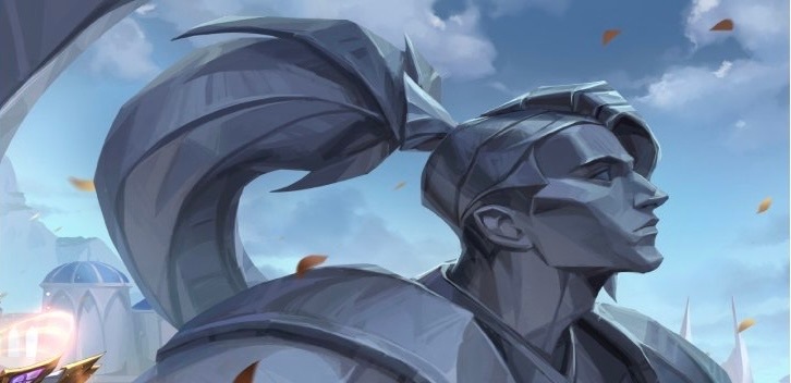 新的漫画插画：赵信的葬礼雕塑英雄联盟