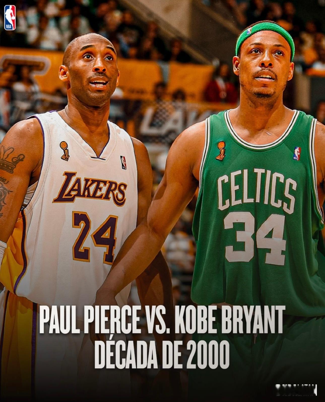 篮天下 每一代人有每一代人的黄绿对决！Images via nbalatam 谢