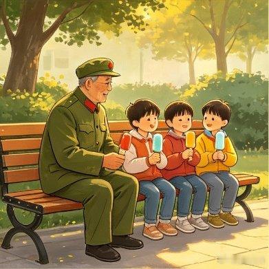 早安我的中国早安，老兵！仲夏风光正好，军旅情怀未老。从军营到市井，改变的是生活场