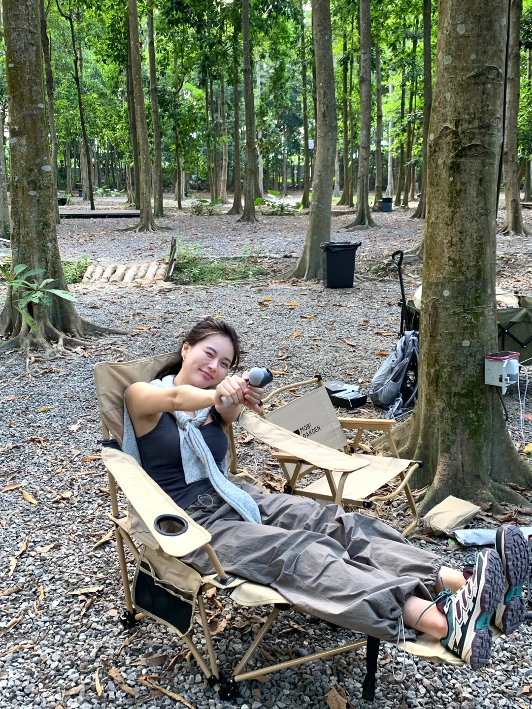 山系女孩|露营🏕️治好了我的精神内耗...