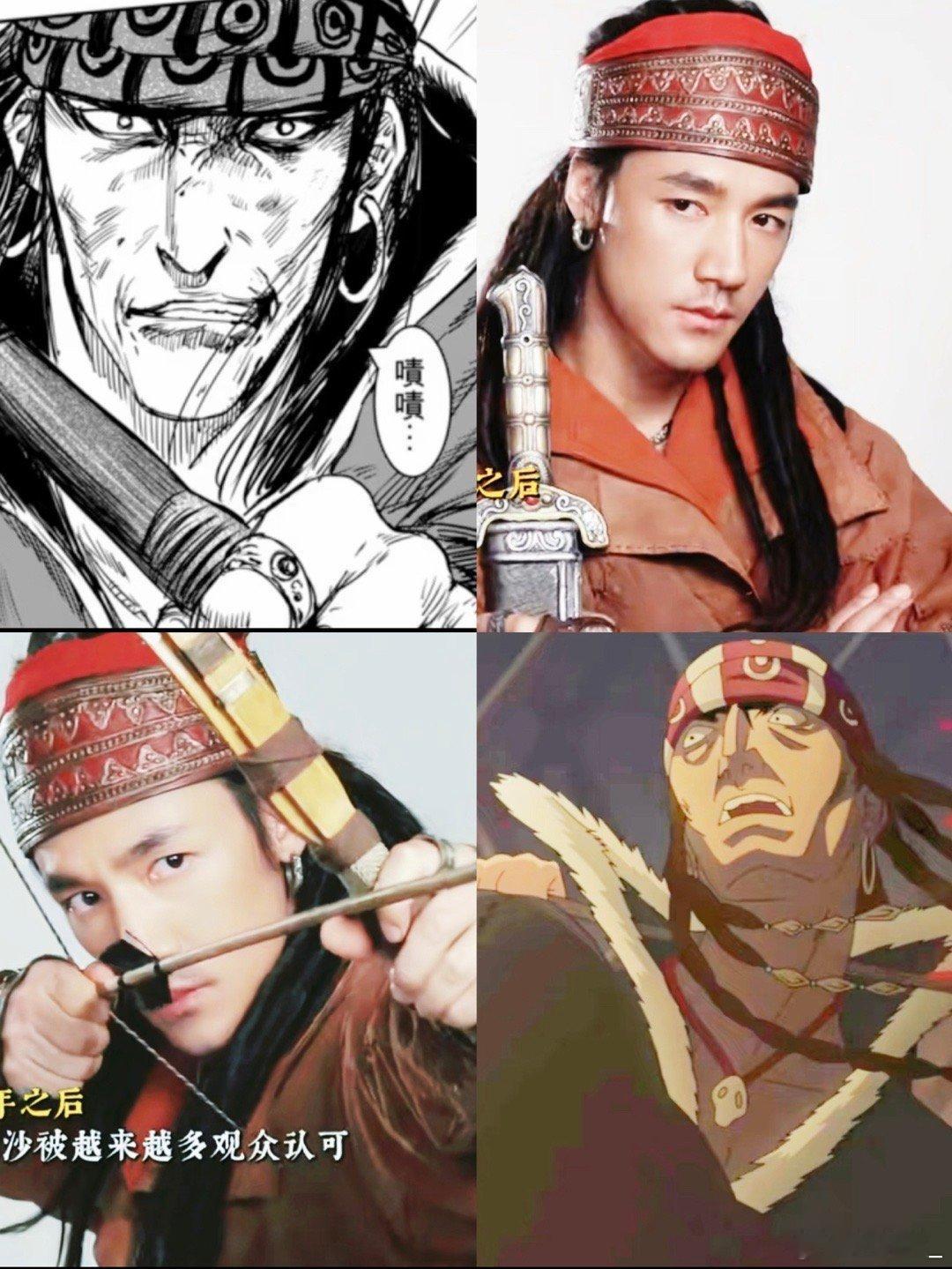 此沙可塑性此沙 邪恶猫头鹰《镖人》里此沙演的和伊玄太有魅力，亦正亦邪，眼神里全是