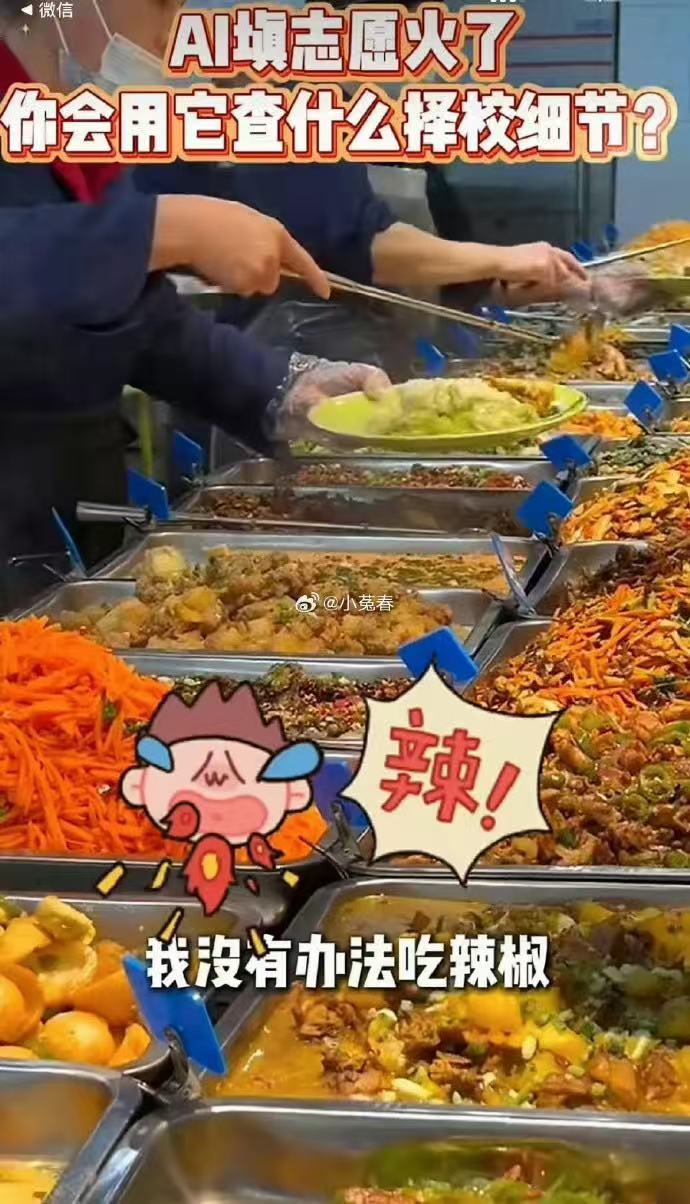 谁懂广东考生对宿舍的执念广东考生用AI报志愿挑食宿难怪都说广东考生填报讲究，先看