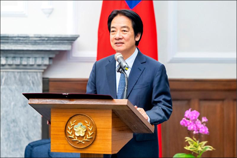 赖清德叫嚣：台湾摆脱对大陆依赖后，经济增长创50年来最佳表现
赖清德昨接见 “凯
