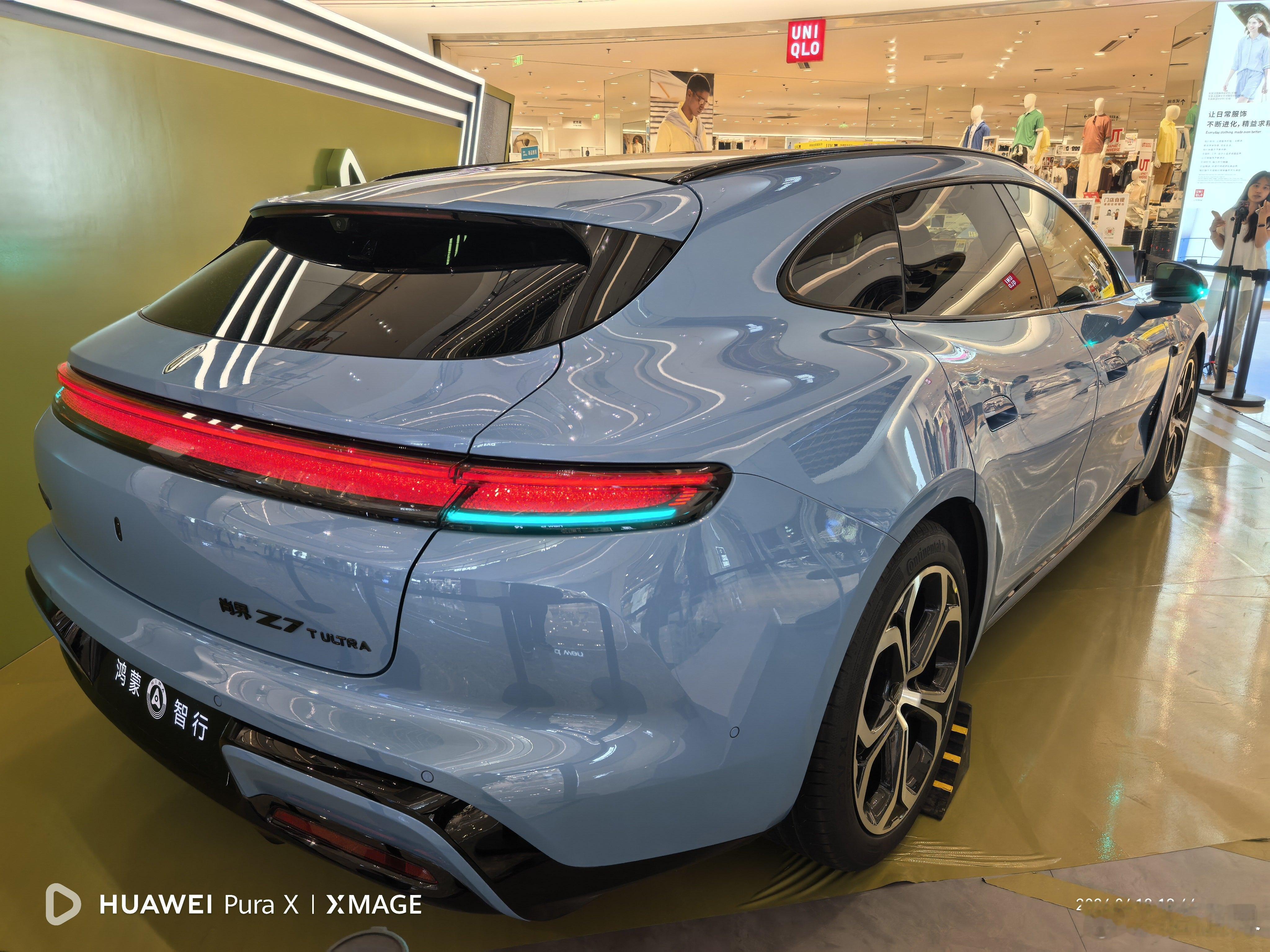 尚界Z7T这款车型屁股还是很性感呀！ 