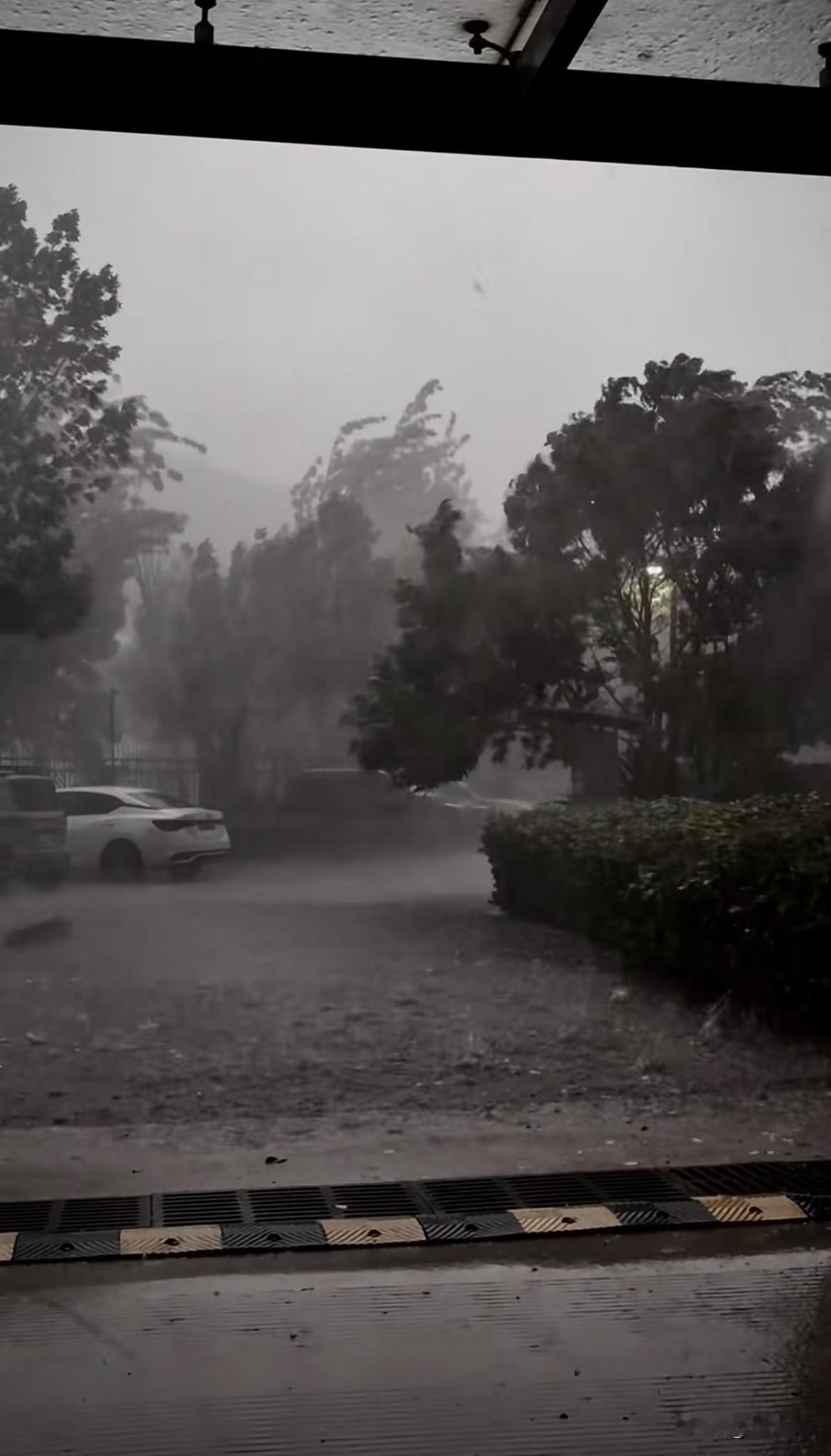 今天上午深圳这场雨，真有种“天河决堤”的既视感。从五点多一直下到现在，八个多小时