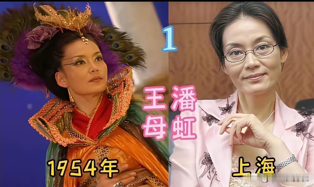 回看经典《欢天喜地七仙女》一众演员今昔变化，霍思燕饰演温柔灵动的七仙女紫儿，颜值