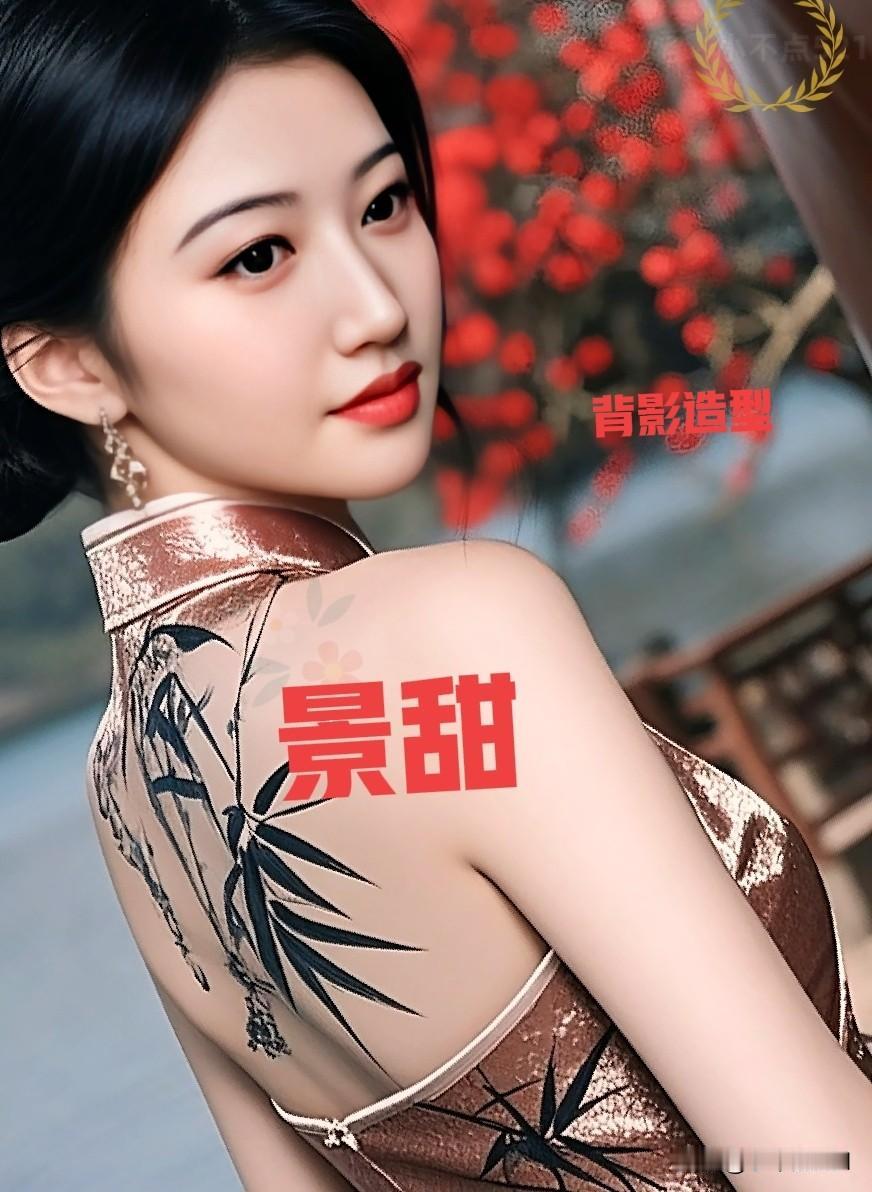 景甜背影造型惊艳绝伦气质优雅性感妩媚让人眼前一亮 气质女明星 女明星 景甜 景甜