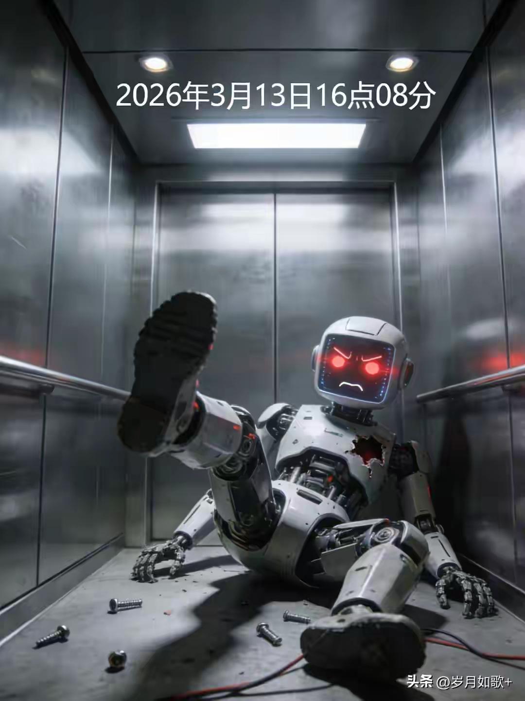 完整榜单：机器人正要进电梯被男子一脚踹倒，这一幕瞬间刷爆了朋友圈，也引发了全民热