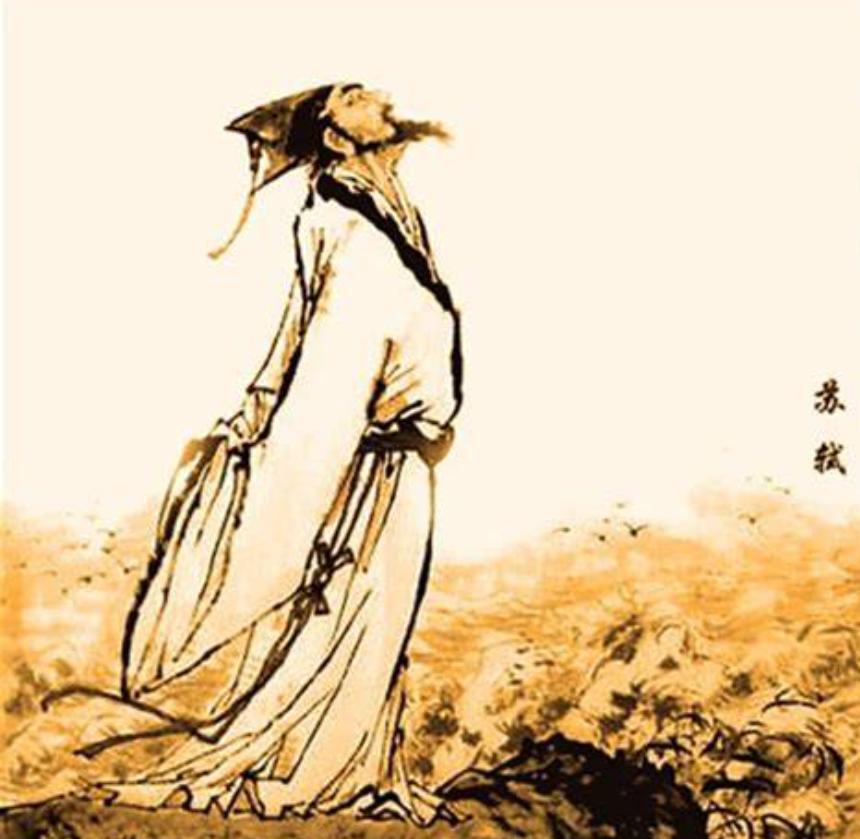 1037年，苏轼生于四川眉山，书香门第，少年天才。22岁便高中进士，春风得意，仿