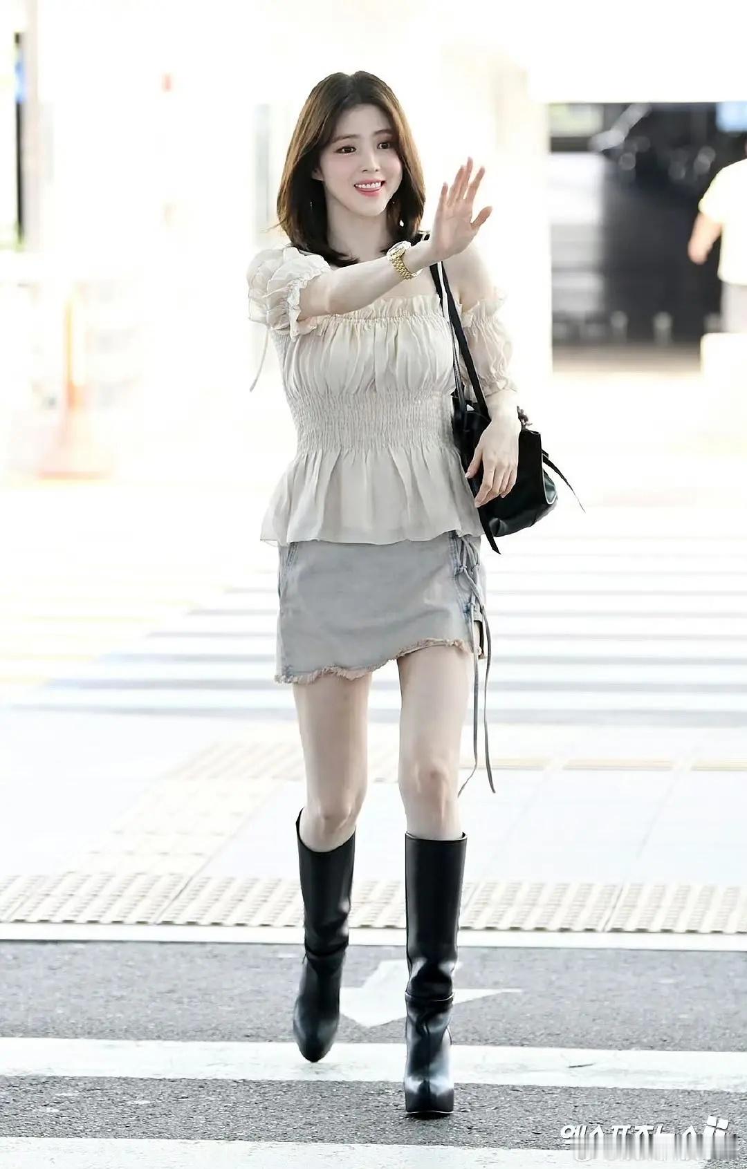 韩素希最新机场照状态怎么样？ ​​​