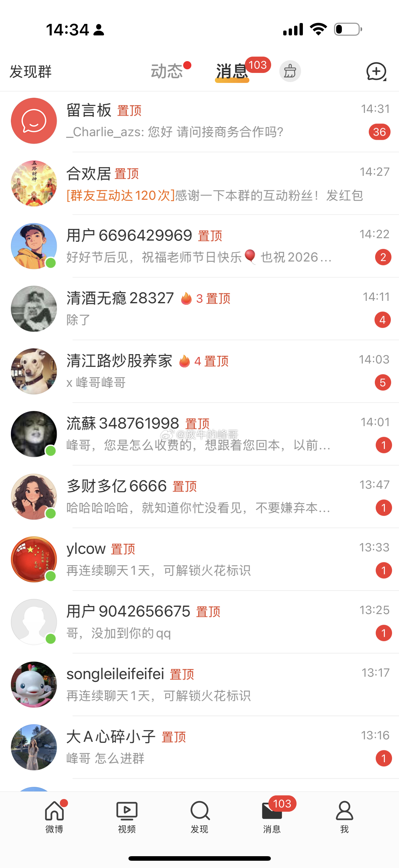 微博统一，明天再回复了，收盘后真有事走势留言就行。今天已经买完了，现在不买了。转