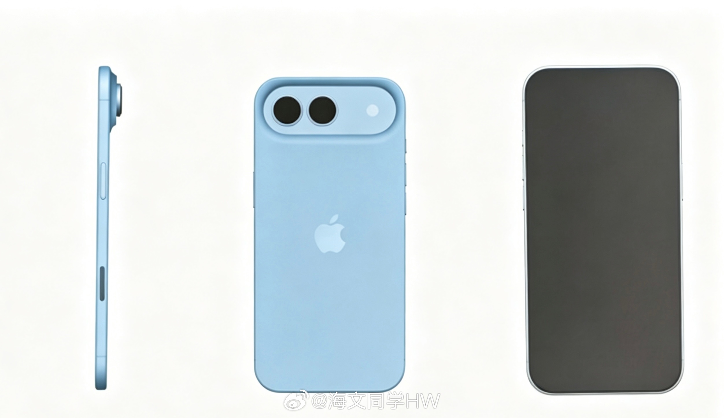 iPhoneAir2外观曝光这次爆料算是把初代最大短板补上了，看着诚意挺足。整机