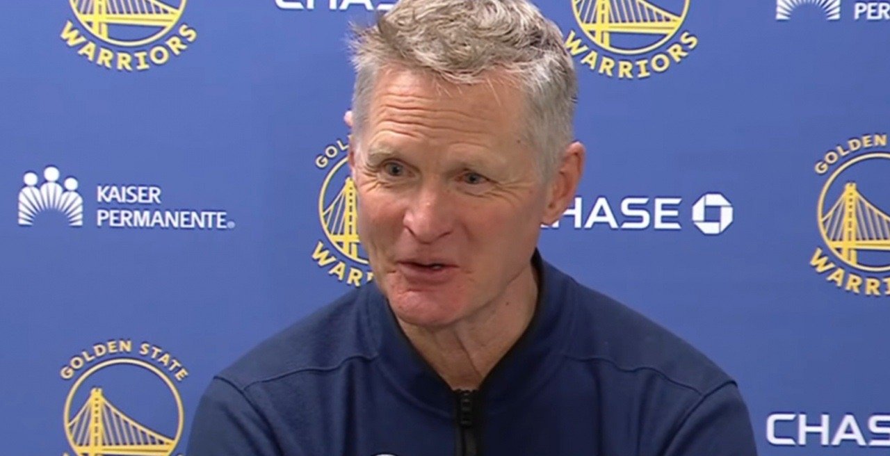 科尔谈库里在篮网主场收获mvp呼声：没见过不喜欢库里的球迷，可能除了骑士球迷🤣