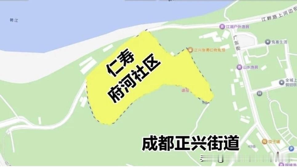 成都地铁口几百米，竟是眉山仁寿的飞地？当地人生活太拧巴！站在成都地铁钓鱼嘴站出口