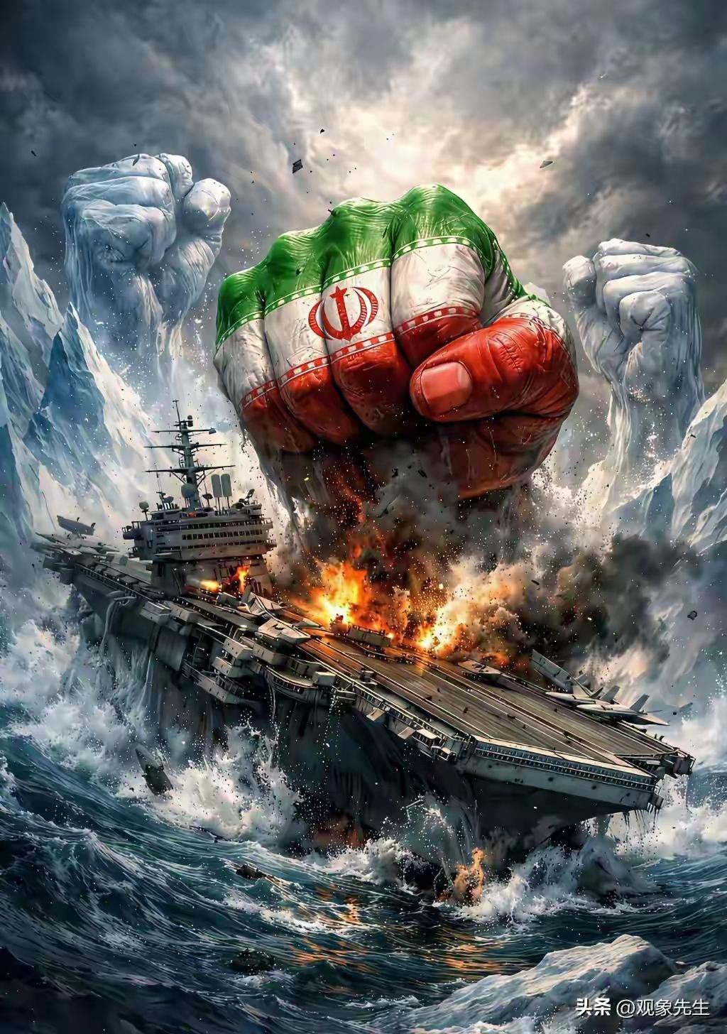 伊朗军方有高人！
面对美国以色列这两个强敌，在全国最高领袖身亡，国内暂时出现权利