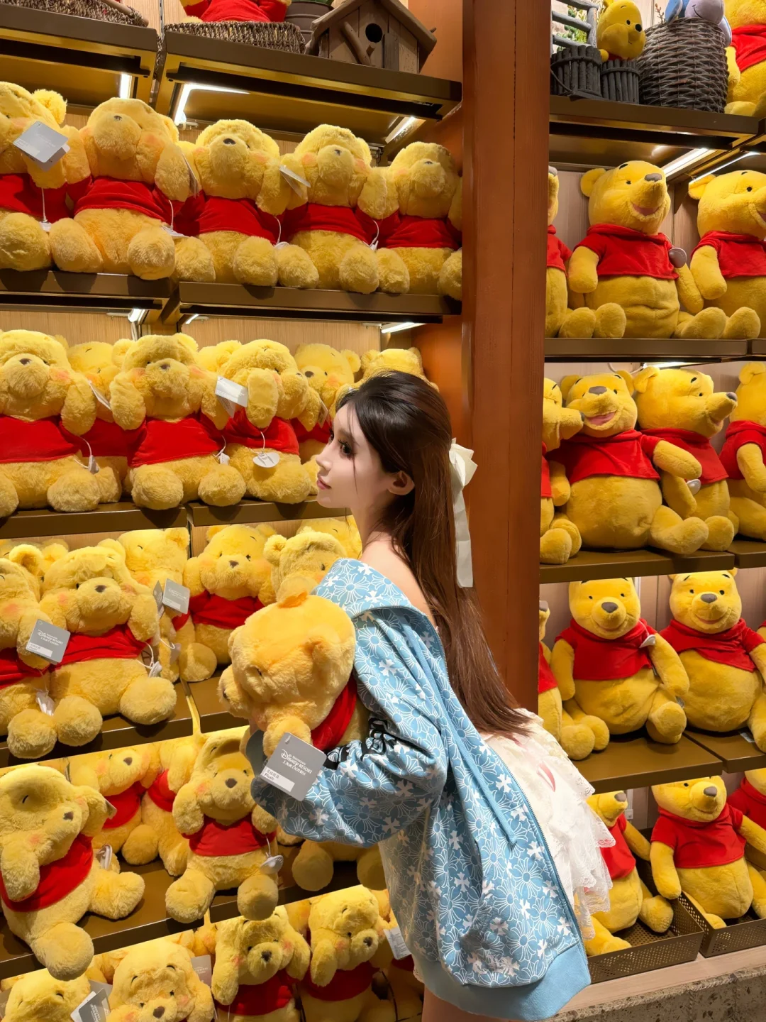 这个女人去迪士尼居然这样拍