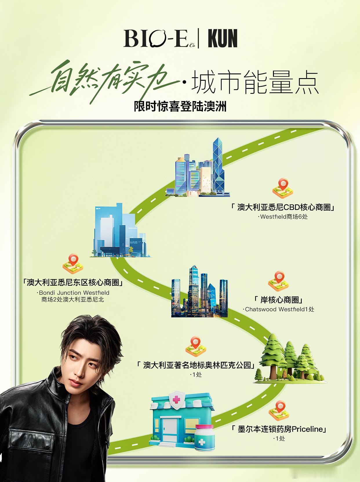 2026.5.10◈蔡徐坤x澳洲Bio-E🌿必自然汇聚成能量，爱就能跨越海洋?