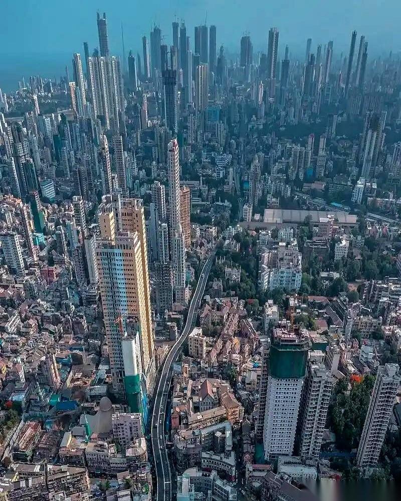 猛地一看这图，我差点以为是国内哪个新区的航拍。
高楼是真不少，路也挺宽，但你再仔