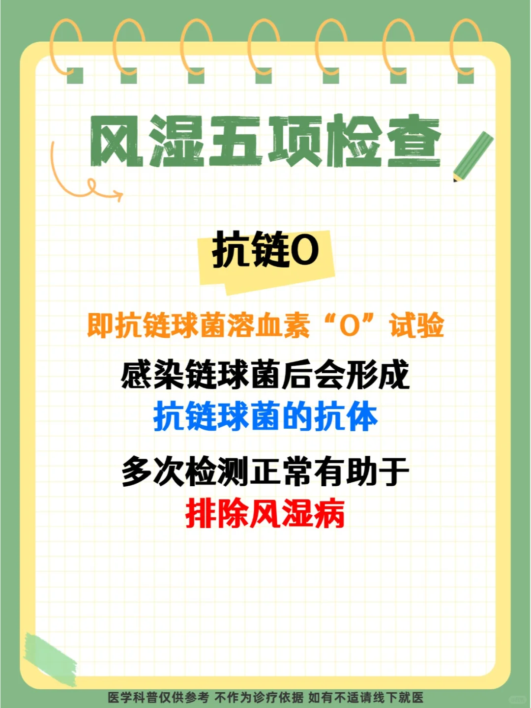 风湿五项检查报告单怎么看？