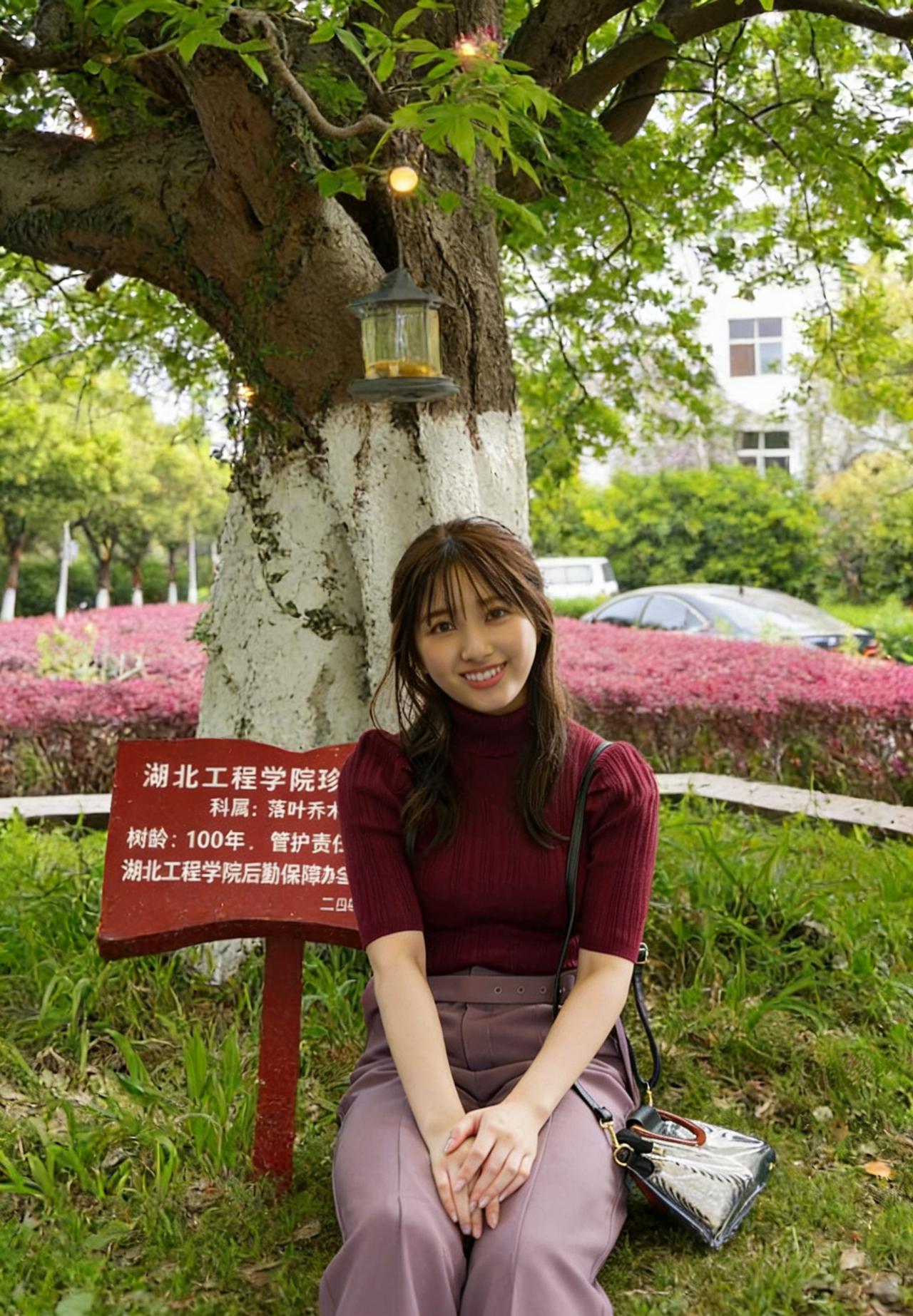 植物科学博士，我虽听不懂她的专业“植物逆境生理学”的那些术语，却懂她此刻眼里的光